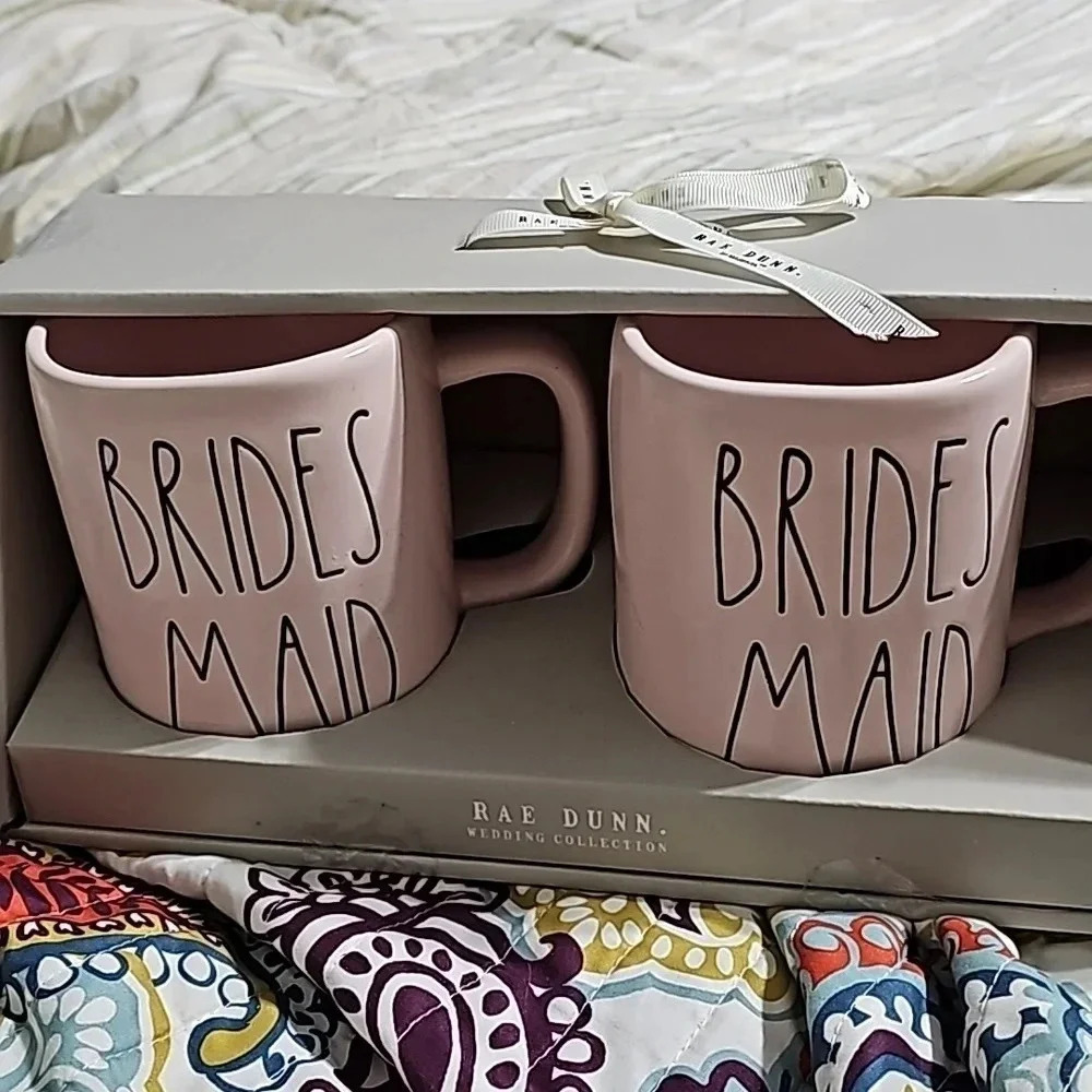 Rae Dunn Bridesmaid mug set